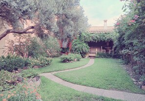 Overnattingsstedets uteområder