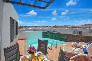 Pool - Casa Maria Duplex With Sea & Mountain Views (CN)