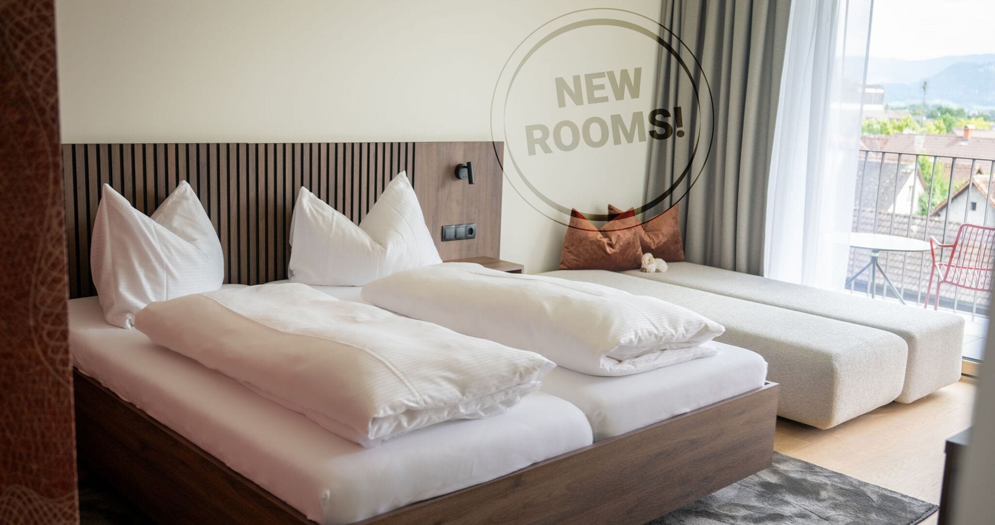 Chambre Double Supérieure, balcon