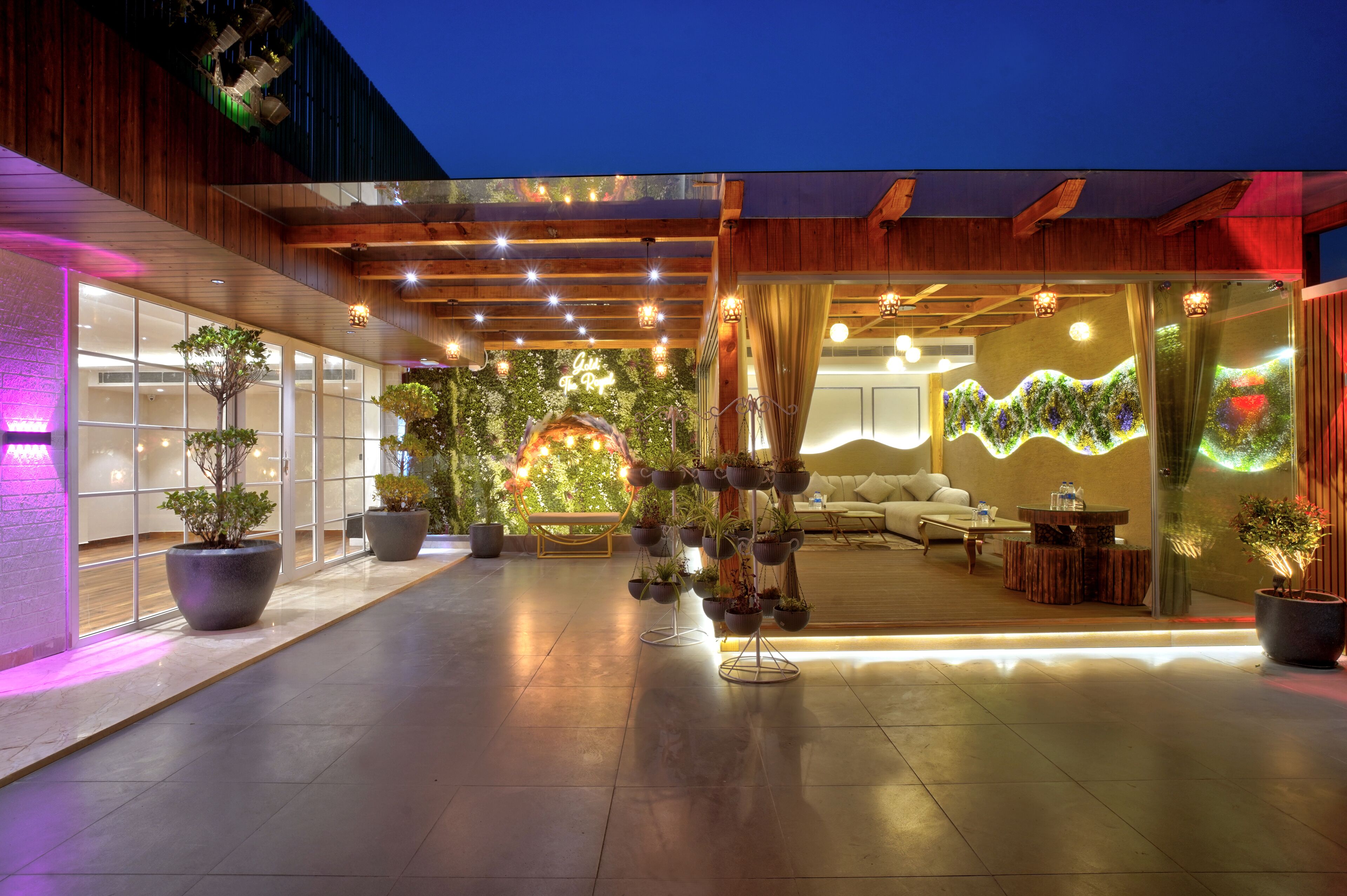 Terraza en la azotea