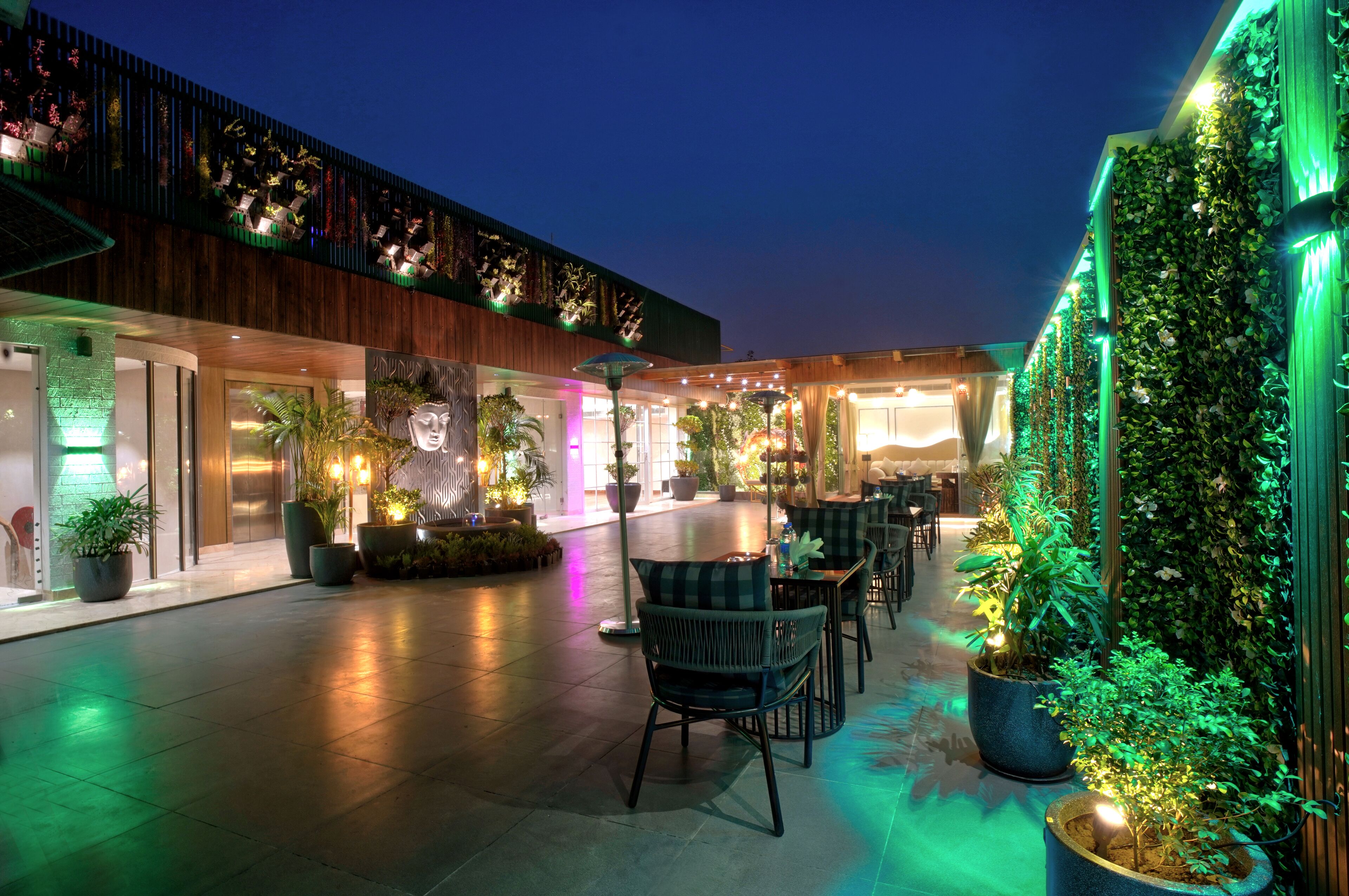 Rooftop terrace