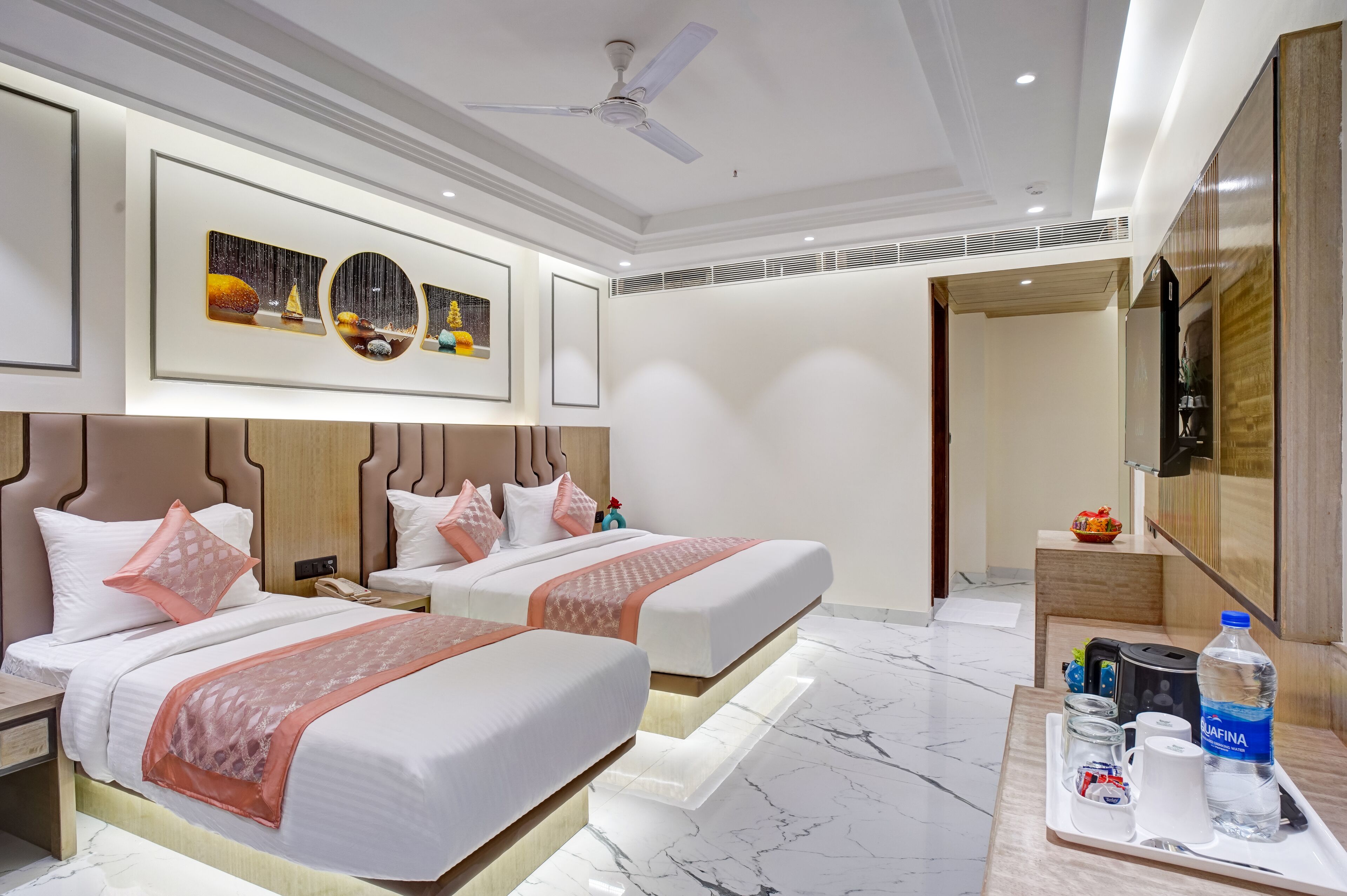 Familieværelse | Egyptiske bomuldslagner, premium-sengetøj