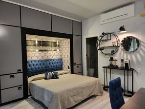 1 غرفة نوم وواي فاي وملاءات أسرّة