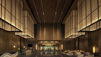 Zona de estar del vestíbulo