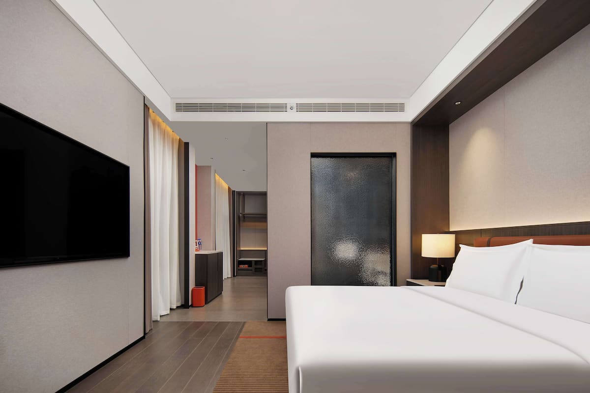 1 chambre, couette en duvet d'oie, coffres-forts dans les chambres