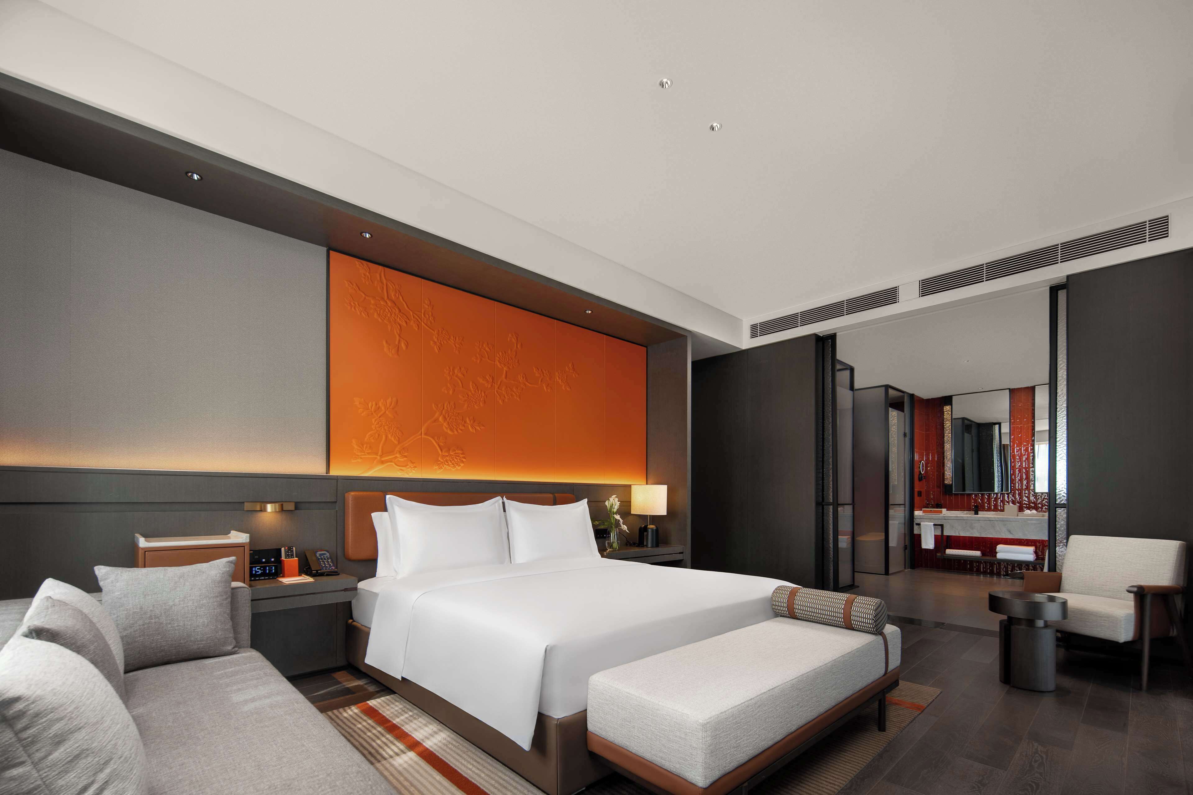 Deluxe Suite, 1 King Bed | Down comforters, in-room safe, desk, laptop workspace