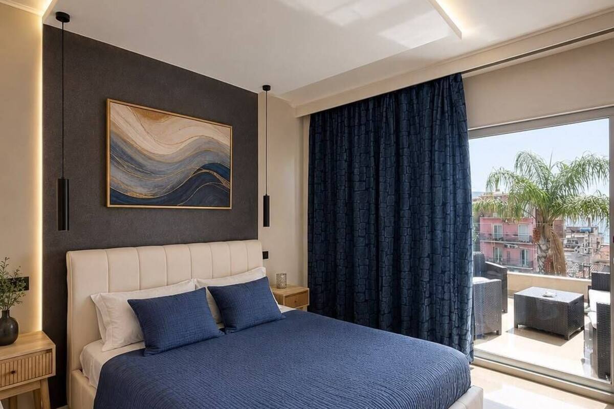 Superior Apartment, Sea View | In-room safe, blackout curtains, iron/ironing board (on request)