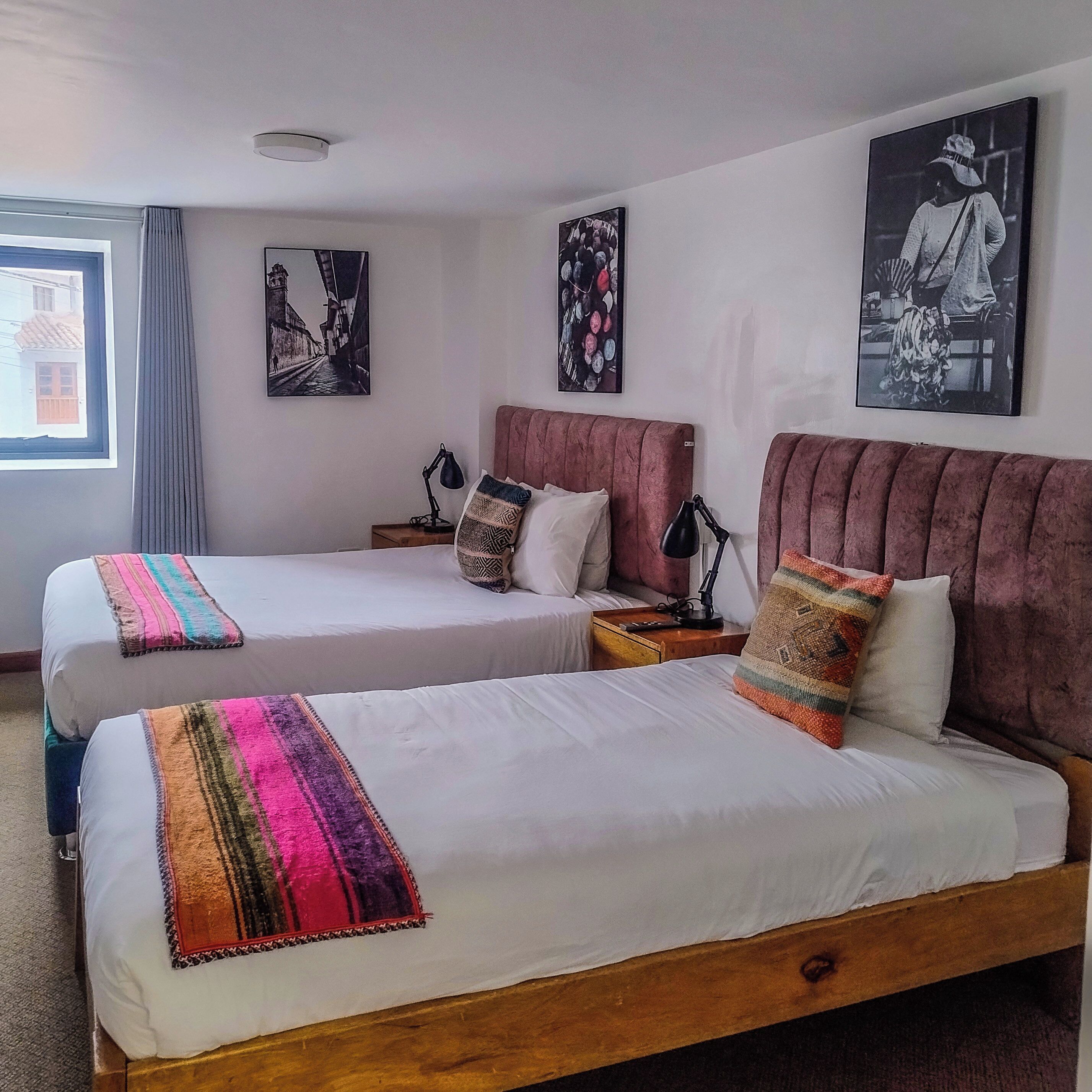 Habitación familiar | Ropa de cama hipoalergénica y wifi gratis 