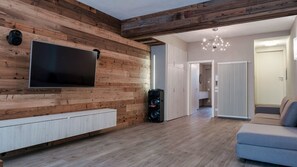TV connectée, cheminée