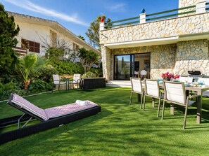 Outdoor dining - Korablue, House 5StarsHome Mallorca (Playa de Muro)
