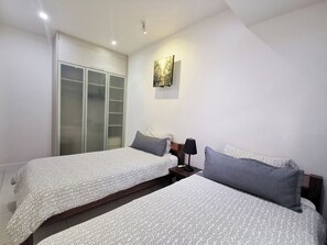 Appartement | 2 chambres, fer et planche à repasser, Wi-Fi gratuit, draps fournis
