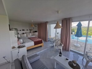 1 室のベッドルーム、アイロン / アイロン台、WiFi、ベッドシーツ