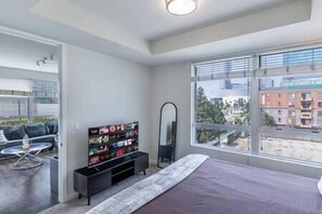 2 chambres, fer et planche Ă repasser, Wi-Fi, draps fournis