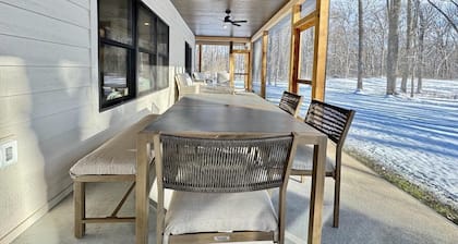 The Oaken House - A brand new home on Otter Tail Lake 700 ft of Sandy Beach!