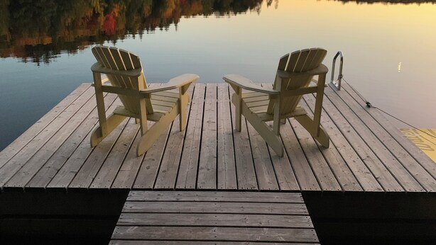 Property grounds - Cottage life in Quebec  (Morin-Heights)