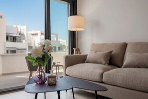 Living area - Casa Los Vecinos - Luxury Rooftop Penthouse (Estepona)