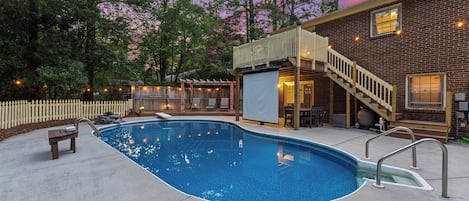 Outdoor pool