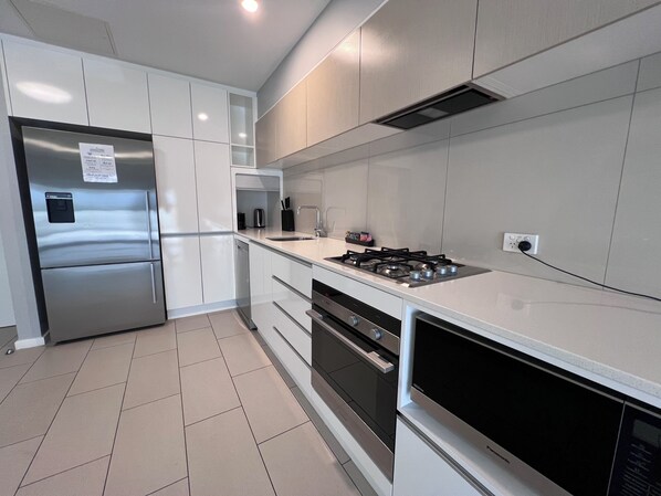 Microwave, oven, dishwasher