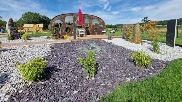 Property grounds - Hébergement Insolite Dans L'esprit Tinyhouse: la Tiny Bulle Pour Deux Personnes (Vignot)