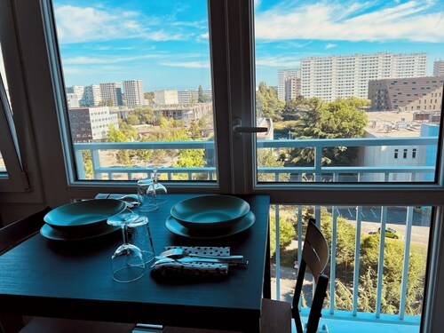 Toits Nantais - Cosy avec vue - Parking