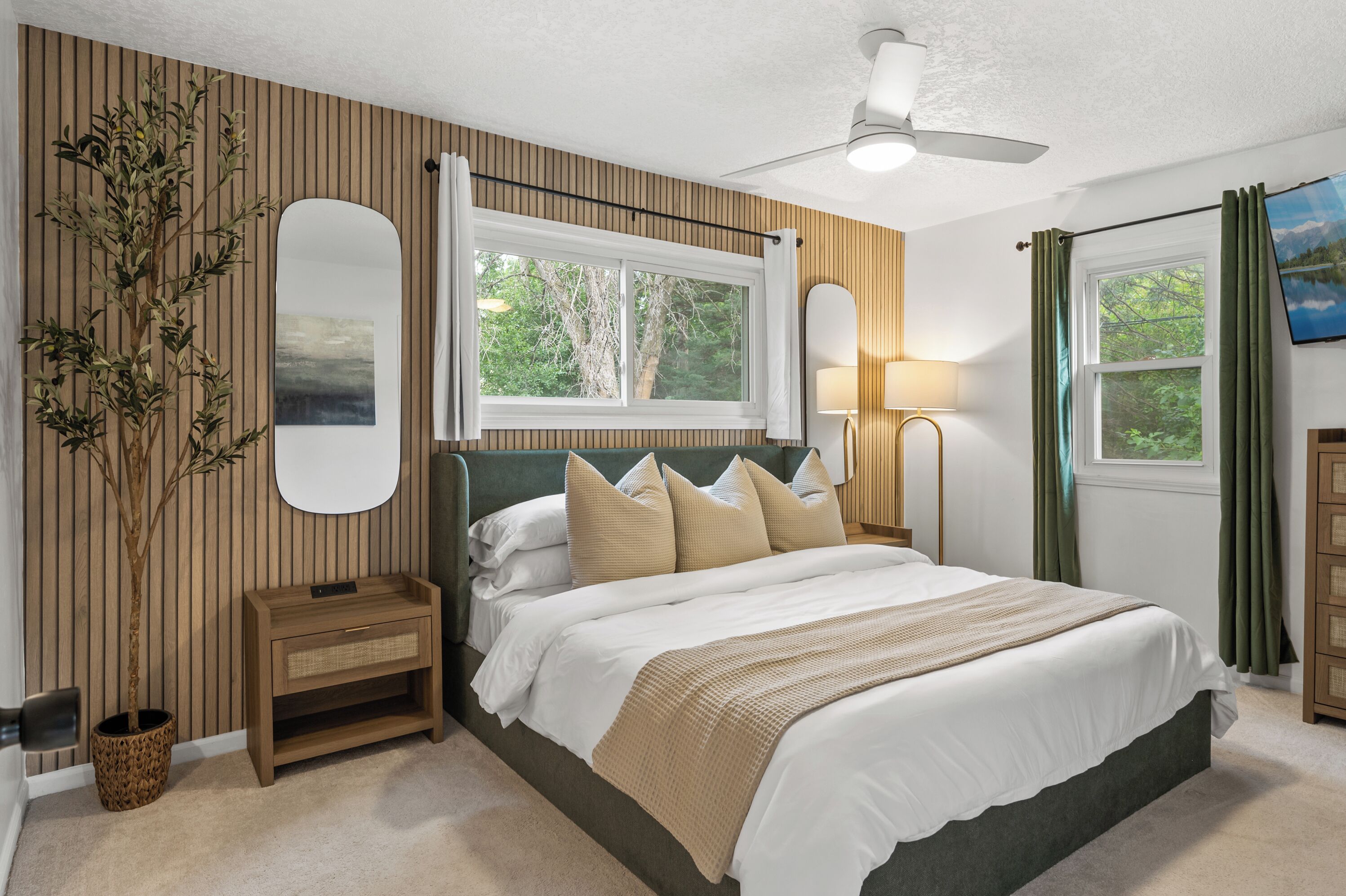 3 chambres, fer et planche à repasser, lit parapluie, Wi-Fi gratuit