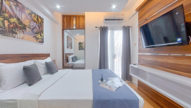 Unclassified image, 1 of 16, button - Comfy And Homey Studio At Sky View Apartment (South Tangerang)