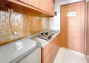 스튜디오 | 전용 주방 | 냉장고, 쿡탑, 밥솥