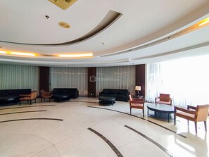 Lobby sitting area - Modern 2Br At Braga City Walk Apartment (Bandung)