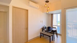 Apartment | Living area - Spacious And Comfy 2Br Combined At Tokyo Riverside Pik 2 Apartment (Teluknaga)