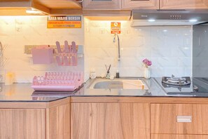 開放式客房 | 私人廚房 | 雪櫃、爐具、電飯煲