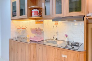 開放式客房 | 私人廚房 | 雪櫃、爐具、電飯煲