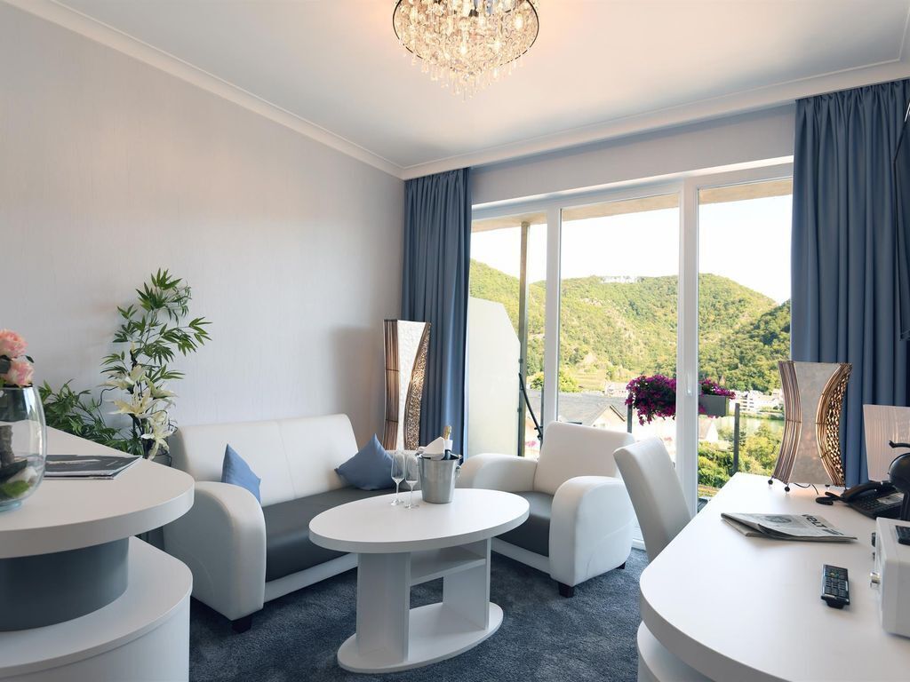 Doppelzimme Deluxe Wellnesdusche-sd Ratenore Bi 2p - Moselstern Parkhotel Krähennest - Boppard