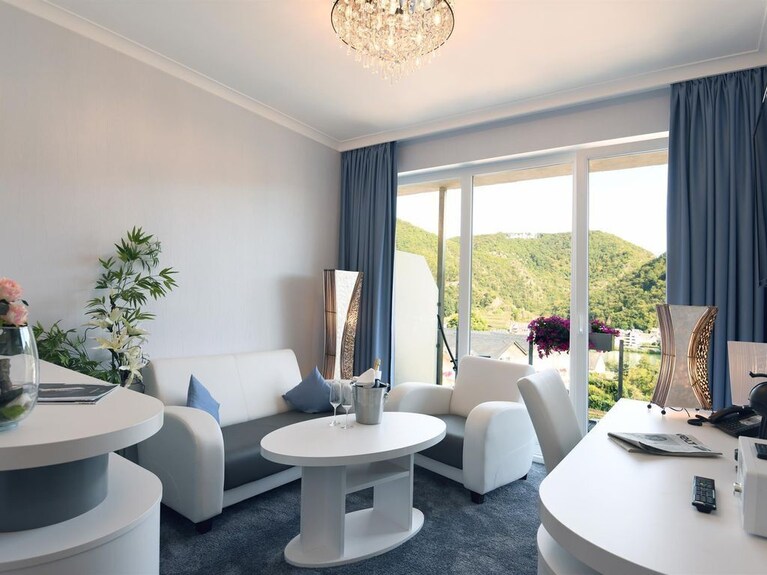 Doppelzimmer Mit Balkon - Standard Rate Bi 2p - Moselstern Parkhotel Krähennest - Kobern-Gondorf