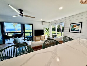 Smart TV, table tennis, books