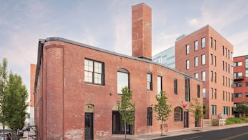 Majoituspaikan julkisivu