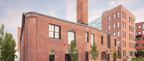 Façade de l’hébergement