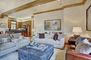 TV, fireplace, DVD player