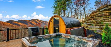 Bañera de hidromasaje exterior