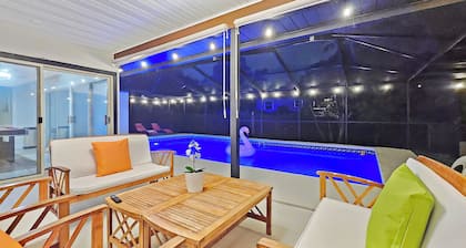 Serene Pool Oasis Tampa Vacation Villa