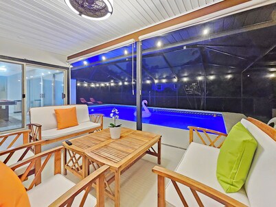 Serene Pool Oasis Tampa Vacation Villa