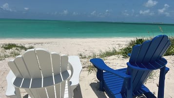 Sun loungers, beach towels