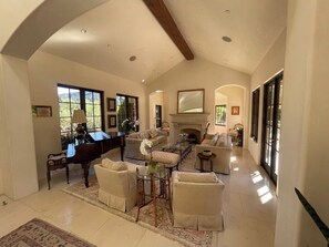 Interior - Mediterranean  Lovely Courtyard & Pool. 5-bedroom home in Sunny Carmel Valley (Carmel Valley)