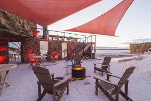 Overnattingsstedets uteområder