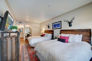 2 habitaciones, tabla de planchar con plancha y wifi gratis 