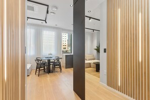 Comfort-Apartment, 1 Queen-Bett | Wohnzimmer