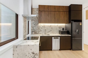 Two Bedroom Apartment | Living room | Flat-screen TV - Victoria Street Apartments (Auckland)