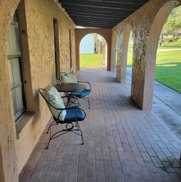 Outdoor dining