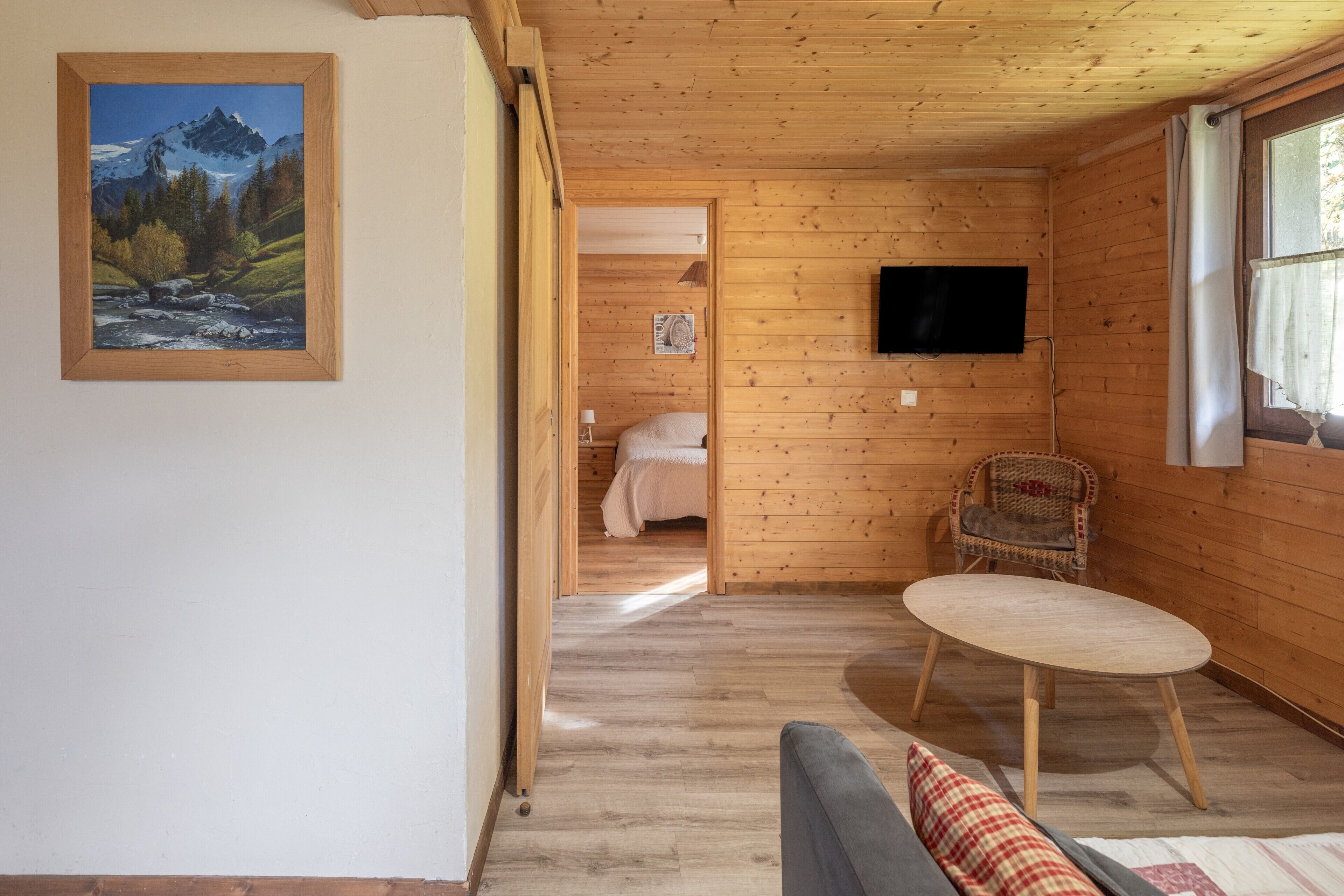 Appartement "La Charbonnière 2" Avec Vue Sur Les Montagnes, Terrasse Privée Et Wi-fi - Cordon