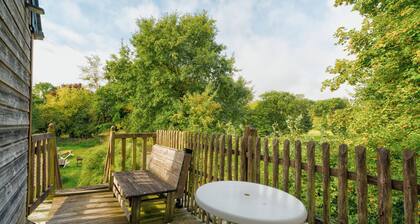 Studio 'Gite 1 ou 2 Personnes Sauna Et Ătang' avec jardin partagĂ© et Wi-Fi