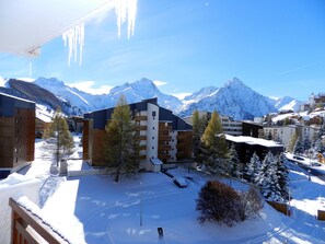 Balcony - Apartment 'Meijotel' with Mountain View and Balcony (Les Deux-Alpes)